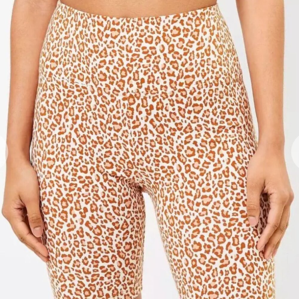 Lou & Grey Terry Leopard Shorts